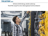 teletek.de Webseite Vorschau