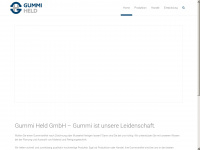 gummi-held.de Webseite Vorschau