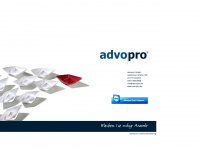 advopro.de Webseite Vorschau