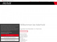 aderhold-gartentechnik.de Webseite Vorschau