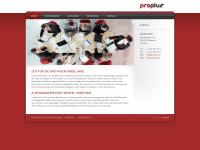 proplus.ch Webseite Vorschau