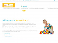 happy-kids-leipzig.de Webseite Vorschau