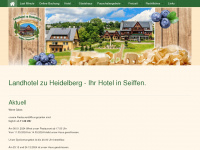 landhotel-zu-heidelberg.de Webseite Vorschau