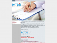patdis.de Webseite Vorschau
