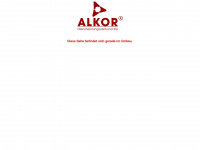 alkor-kg.de Webseite Vorschau
