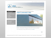 alu-haeber.de Webseite Vorschau