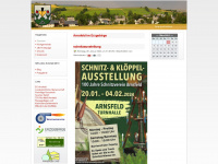 arnsfeld.com Webseite Vorschau