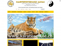 karateschule.ch Webseite Vorschau