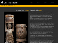drummuseum.com Webseite Vorschau
