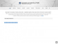sounds-of-revolution.com Webseite Vorschau