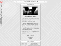 deepsonic.ch Webseite Vorschau