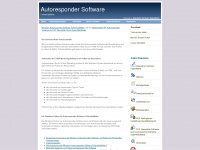 autoresponder-software.eu Webseite Vorschau