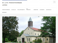 friedhofsverband-leipzig.de Webseite Vorschau