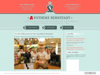 apotheke-bernstadt.de Webseite Vorschau