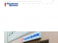 ringelnatz-apotheke.de Webseite Vorschau