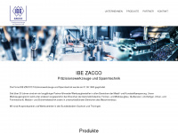 ibe-zacco.de Webseite Vorschau