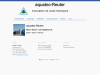 aquatec-reuter.de Webseite Vorschau