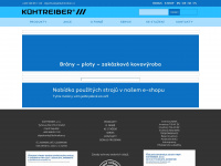 kuhtreiber.cz Webseite Vorschau