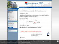 as-hausverwaltung.com Webseite Vorschau
