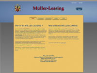 mueller-leasing.de Webseite Vorschau
