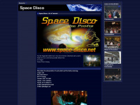 space-disco.net Webseite Vorschau