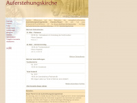 auferstehungskirche-dresden.de Webseite Vorschau