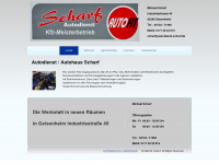 autodienst-scharf.de Webseite Vorschau
