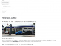 autohaus-balzer.de Webseite Vorschau