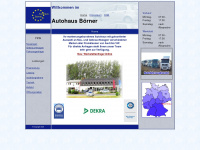 autohaus-boerner.de Webseite Vorschau