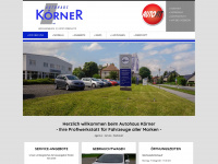 autohaus-koerner.com Webseite Vorschau