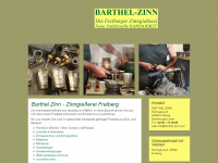 barthel-zinn.com Webseite Vorschau