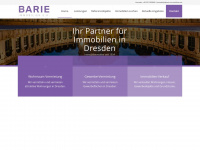 barie-immobilien.de Webseite Vorschau