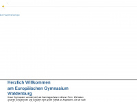 eurogymnasium-waldenburg.de Webseite Vorschau