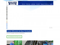 bauer-fahrzeugbau.de Webseite Vorschau