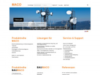 baumaco.de Webseite Vorschau