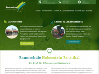 baumschule-hot.de Webseite Vorschau