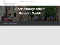 benedix-bau.de Webseite Vorschau