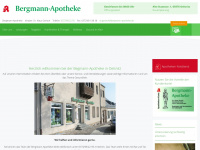 bergmann-apotheke.de Webseite Vorschau
