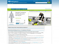bodytrainer.tv Webseite Vorschau
