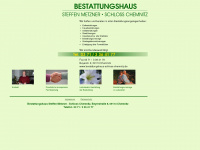 bestattungshaus-schloss-chemnitz.de Webseite Vorschau