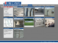 betonstein-chemnitz.de Webseite Vorschau
