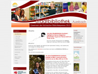bibliothek-auerbach.de Webseite Vorschau