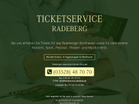 ticketservice-radeberg.de Thumbnail