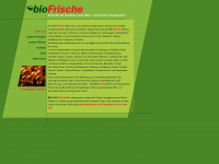 bio-frische.de Webseite Vorschau