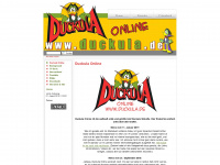 duckula.de Webseite Vorschau