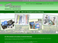 haenel-werbemittel.de Webseite Vorschau