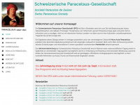 paracelsus-gesellschaft.ch Webseite Vorschau