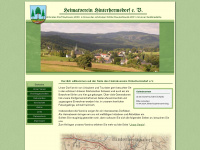 heimatverein-hinterhermsdorf.de Webseite Vorschau