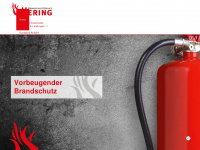 brandschutzservice-hering.de Webseite Vorschau