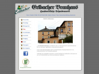 brauhaus-erlbach.de Webseite Vorschau